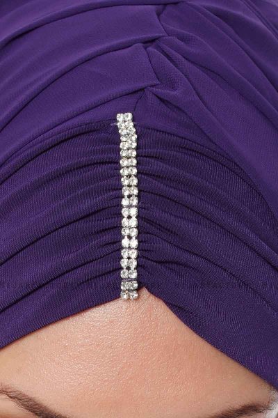 Evren - Chiffon Hijab Violet
