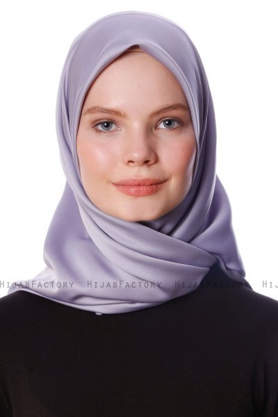 Eylul - Hijab Rayon Carré Gris