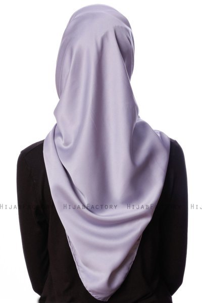 Eylul - Hijab Rayon Carré Gris