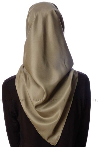 Eylul - Hijab Rayon Carré Kaki