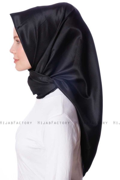 Eylul - Hijab Rayon Carré Noir