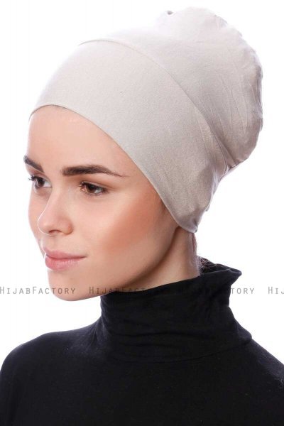 Fatma - Bonnet Beige Clair - Özsoy