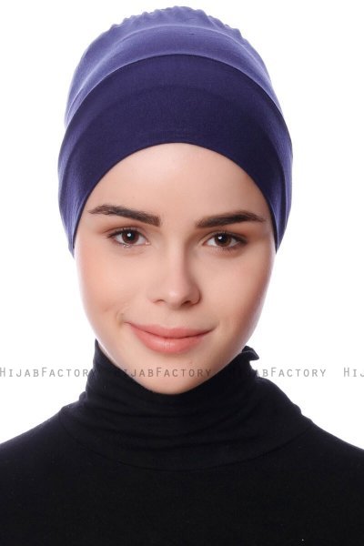 Fatma - Bonnet Bleu Marin - Özsoy