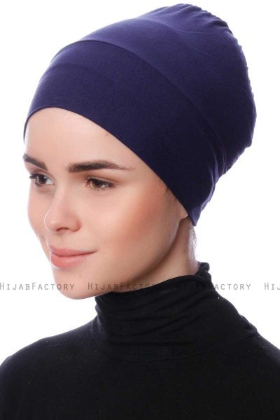 Fatma - Bonnet Bleu Marin - Özsoy