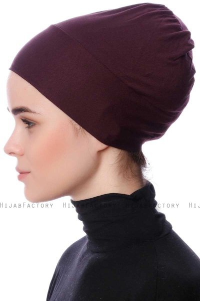 Fatma - Bonnet Prune - Özsoy