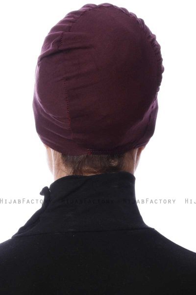 Fatma - Bonnet Prune - Özsoy