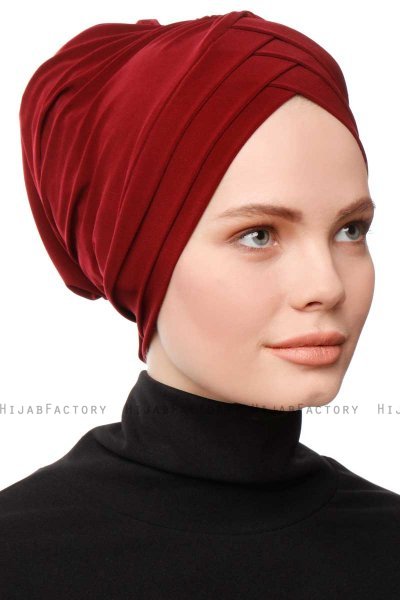 Gamze - Turban Bordeaux