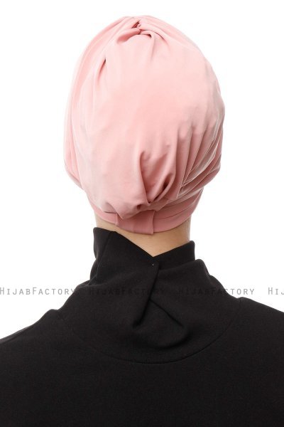 Gamze - Turban Vieux Rose