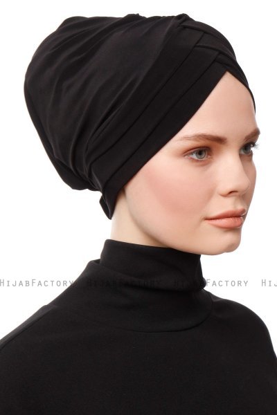 Gamze - Turban Noir