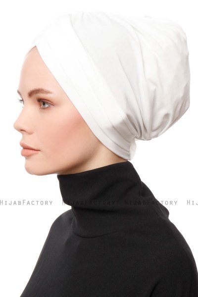 Gamze - Turban Blanc