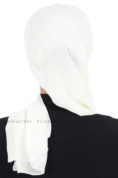 Gill - Hijab Pratique Crème & Crème