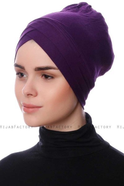 Guldin - Bonnet Violet Foncé - Ecardin
