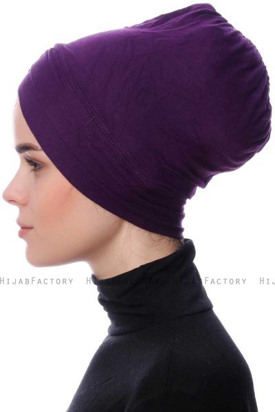 Guldin - Bonnet Violet Foncé - Ecardin