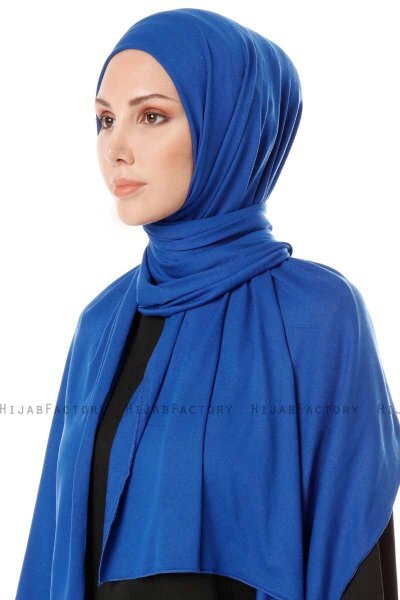Hande - Hijab En Coton Bleu - Gülsoy
