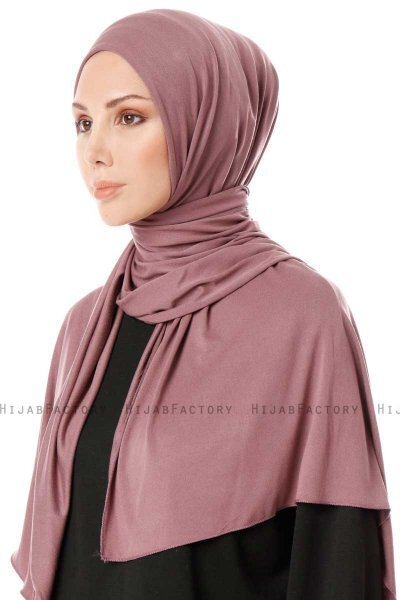 Hande - Hijab En Coton Violet Clair - Gülsoy