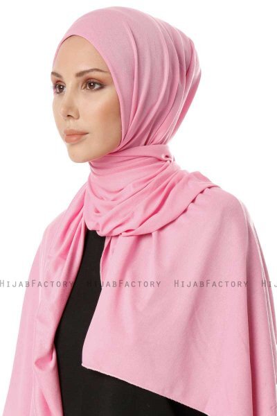 Hande - Hijab En Coton Rose - Gülsoy