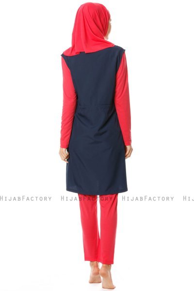 Hatice - Burkini Bleu Marin - Tesmay