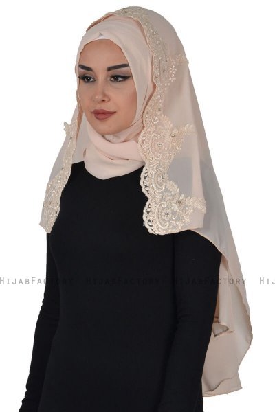 Helena - Hijab Pratique Beige - Ayse Turban