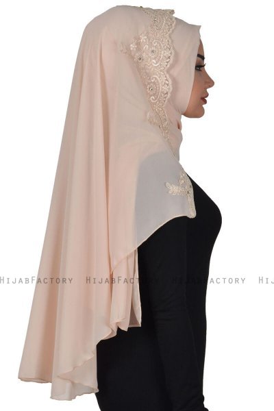Helena - Hijab Pratique Beige - Ayse Turban