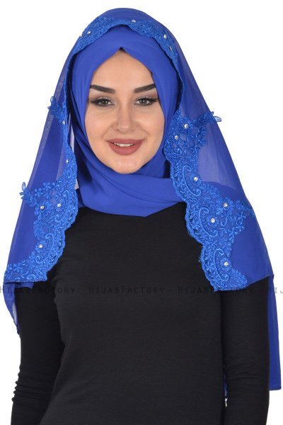 Helena - Hijab Pratique Bleu - Ayse Turban