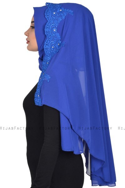 Helena - Hijab Pratique Bleu - Ayse Turban
