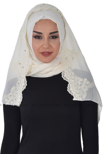 Helena - Hijab Pratique Crème - Ayse Turban