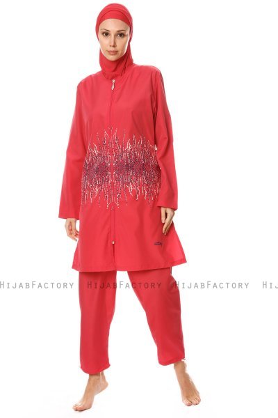 Hiranur - Burkini Framboise - Tesmay