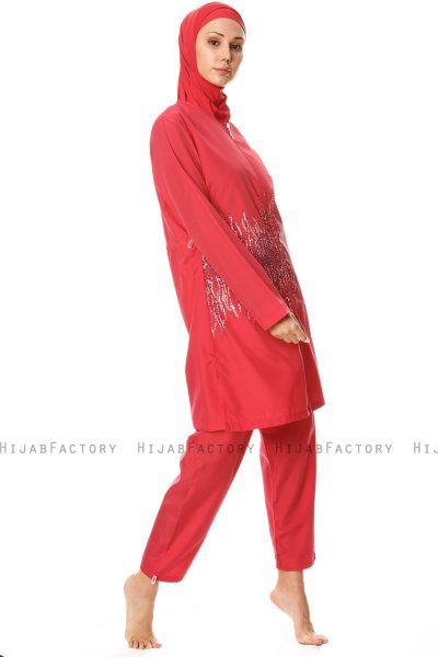 Hiranur - Burkini Framboise - Tesmay