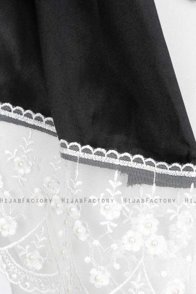 Irem Svart Hijab Sjal Sehr-i Sal 400116e