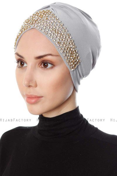 Irmak - Turban Gris Clair
