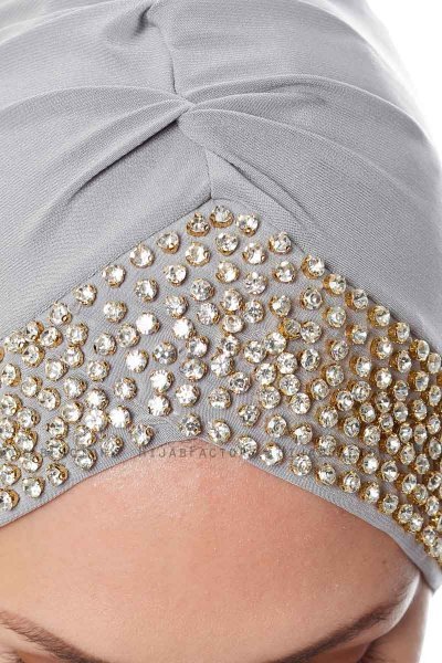 Irmak - Turban Gris Clair