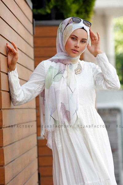 Jasrin - Hijab à Motifs - Sal Evi