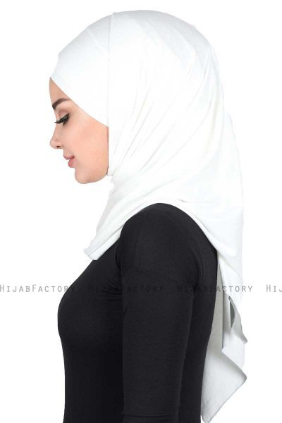 Kaisa - Hijab Coton Pratique Crème