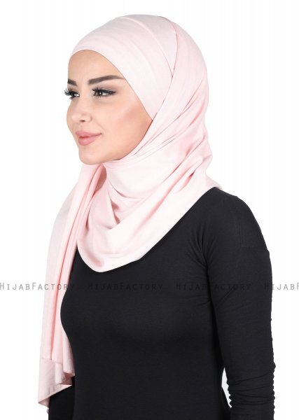 Kaisa - Hijab Coton Pratique Vieux Rose