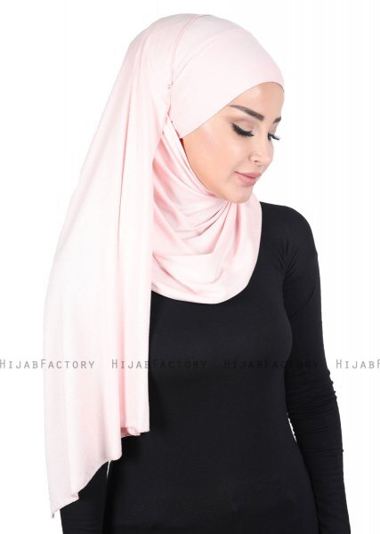 Kaisa - Hijab Coton Pratique Vieux Rose