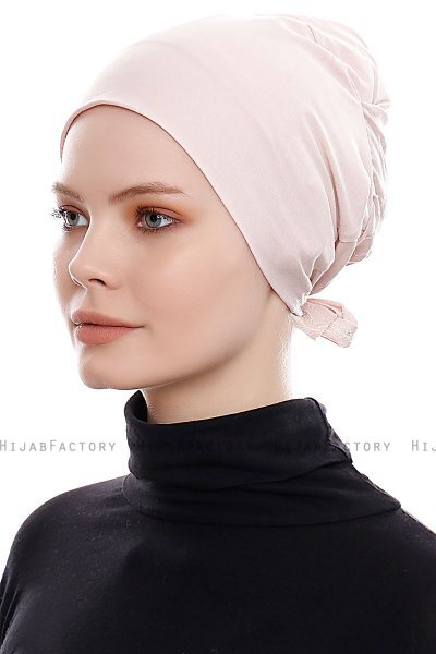 Kiraz - Bonnet XXL Coton Vieux Rose - Ecardin
