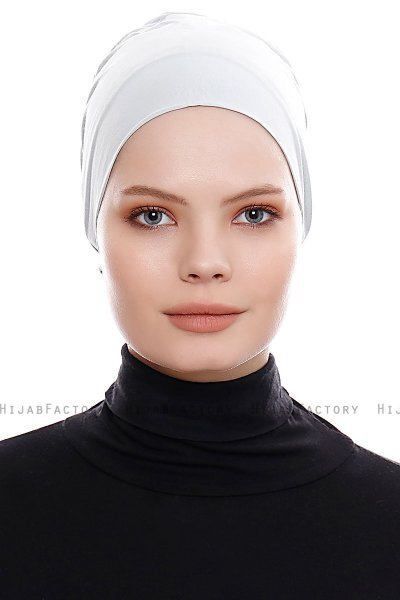 Kiraz - Bonnet XXL Coton Gris Clair - Ecardin