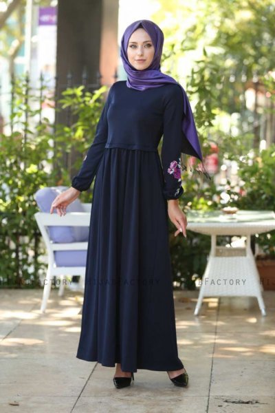 Lexie - Robe Bleu Marine - Insirah