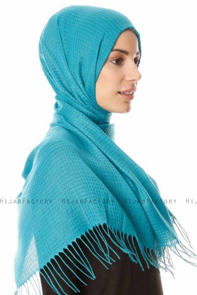 Lunara - Hijab Bleu Pétrole - Özsoy