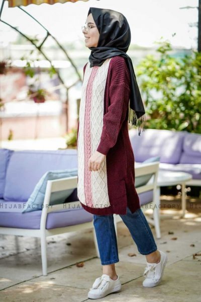 Maeve - Tunique Bordeaux - Insirah
