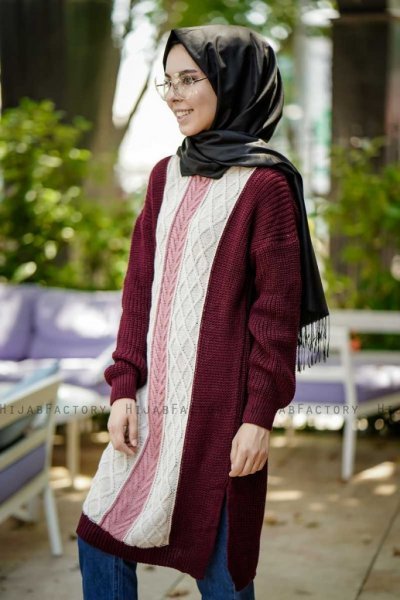 Maeve - Tunique Bordeaux - Insirah