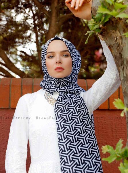 Meissa - Hijab à Motifs - Sal Evi