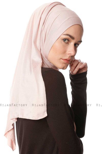 Melek - Hijab Jersey Premium Vieux Rose - Ecardin