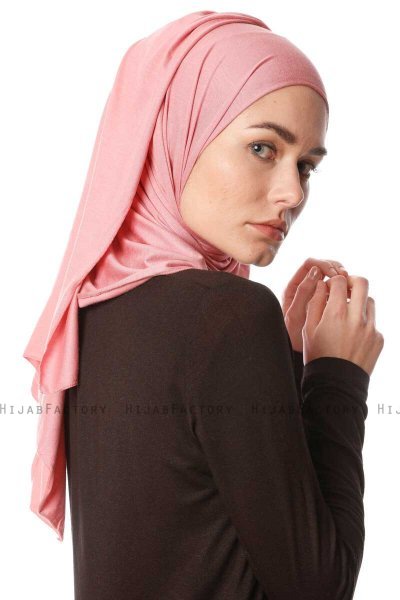 Melek - Hijab Jersey Premium Rose Foncé - Ecardin