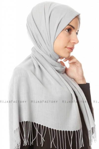 Meliha - Hijab Gris Clair - Özsoy