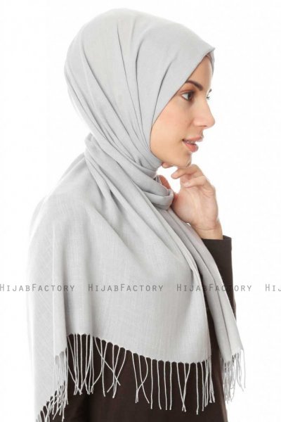 Meliha - Hijab Gris Clair - Özsoy