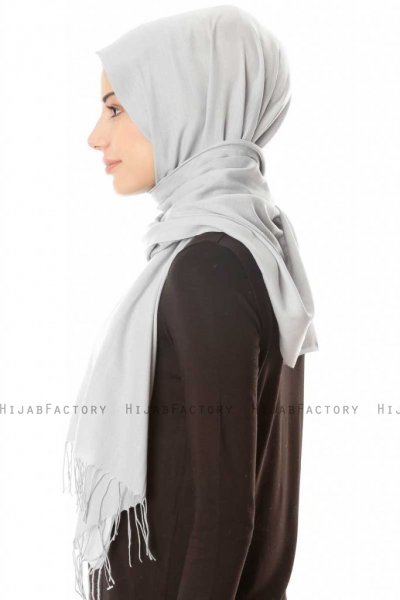 Meliha - Hijab Gris Clair - Özsoy