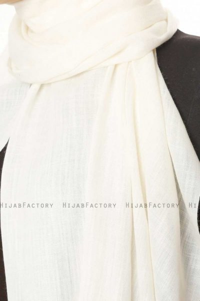 Meliha - Hijab Blanc Cassé - Özsoy