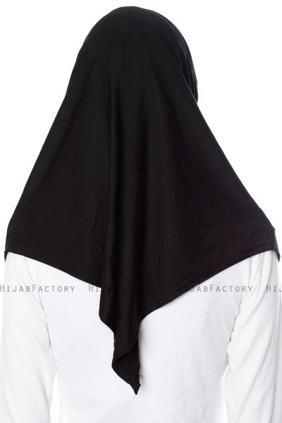 Mia - Hijab Al Amira Noir One-Piece - Ecardin