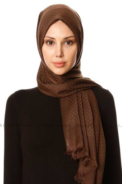 Nalini - Hijab Marron - Özsoy